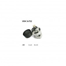 Натягувач ременя з роликом SKF VKM 34702