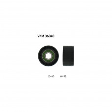 Ролик натягувача ременя SKF VKM 36040
