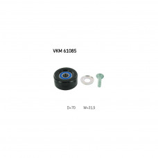 Натягувач ременя з роликом SKF VKM 61085