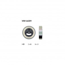 Ролик натягувача ременя SKF VKM 66009