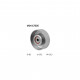 Ролик натягувача ременя SKF VKM 67005