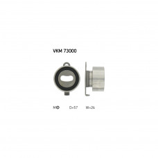 Ролик натягувача ременя SKF VKM 73000