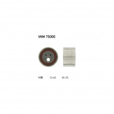 Ролик натягувача ременя SKF VKM 75000
