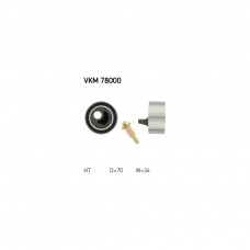 Ролик натягувача ременя SKF VKM 78000