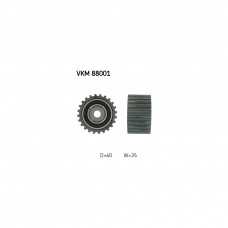Ролик натягувача ременя SKF VKM 88001