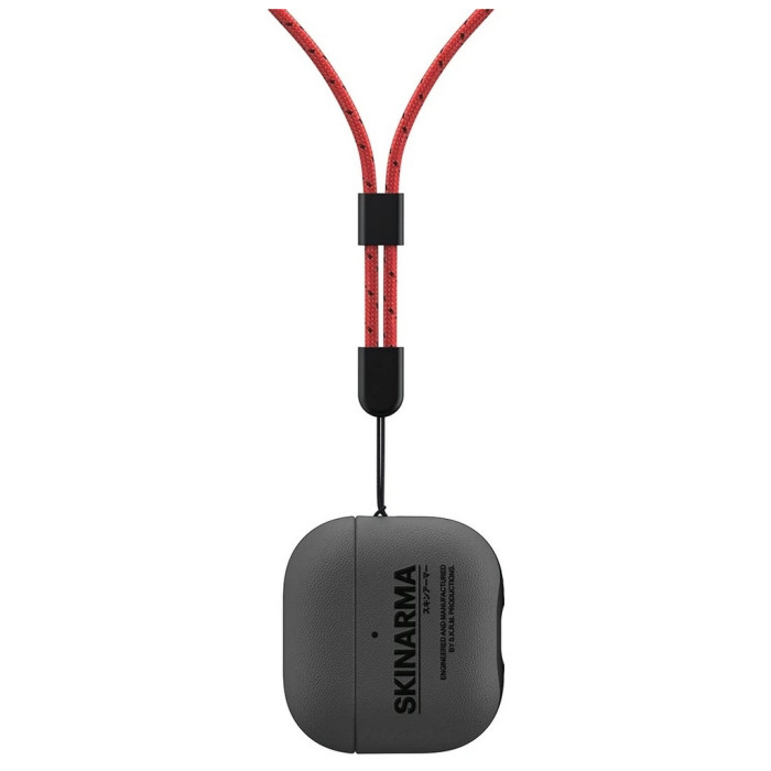 Чохол для навушників Skinarma Чохол Skinarma Spunk AirPods 4 pewter green SK-AP4-SPUNK-GRN 8886461247022 (8886461247022)