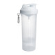 Шейкер спортивний SmartShake Slim 500ml Pure White (10253301)