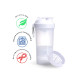 Шейкер спортивний SmartShake Original2GO 600ml Pure White (10560602)