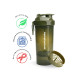 Шейкер спортивний SmartShake Original2GO One 800ml Army Green (10581002)