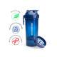 Шейкер спортивний SmartShake Original2GO One 800ml Navy Blue (10581102)