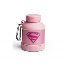 Контейнер спортивний SmartShake Whey2Go Funnel Pillbox 110ml DC Supergirl (80108101)