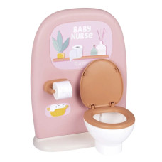 Ігровий набір Smoby Ванна кімната Бебі Ньорс. Терракотова пудра, з аксесуарами (7600220500)