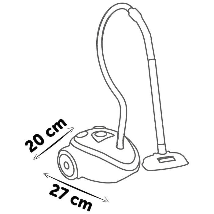Ігровий набір Smoby Пилосос Ровента зі звуковим ефектом (7600330222)