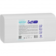 Паперові рушники SoffiPRO Optimal V-складання 23х21 см 2 шари 200 аркушів (4820003834466)