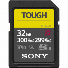 Карта пам'яті Sony 32GB SDHC class 10 UHS-II U3 V90 Tough (SF32TG)