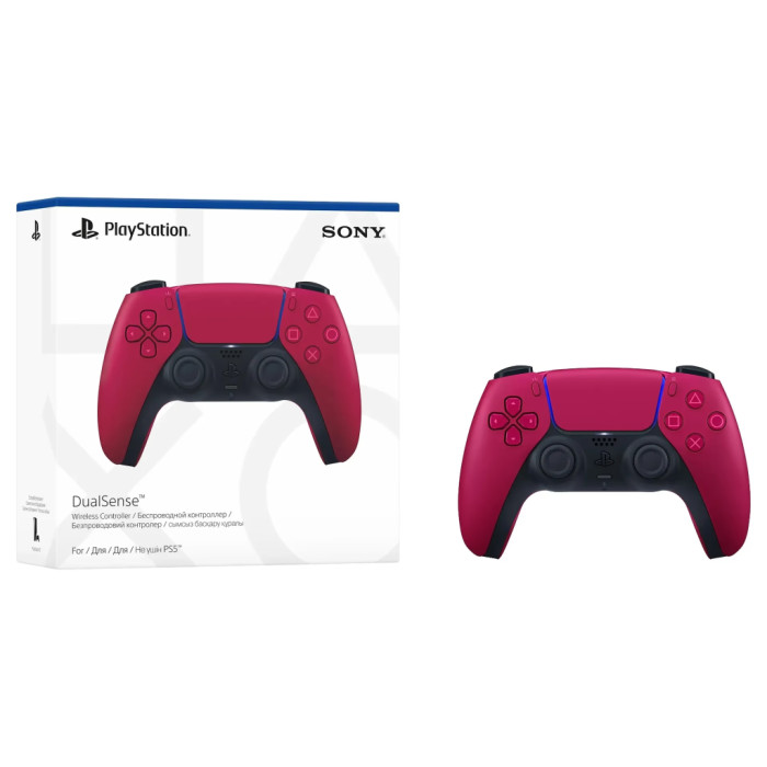 Геймпад Sony Playstation DualSense Bluetooth PS5 Cosmic Red (1000050249)