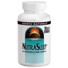Вітамінно-мінеральний комплекс Source Naturals Комплекс для здорового сну, Nutra Sleep, 100 таблеток (SN0750)