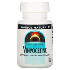 Трави Source Naturals Вінпоцетин, 10 мг, Vinpocetine, 60 таблеток (SN1398)