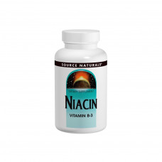 Вітамін Source Naturals Ніацин (В3) 100мг, 250 таблеток (SNS-00502)