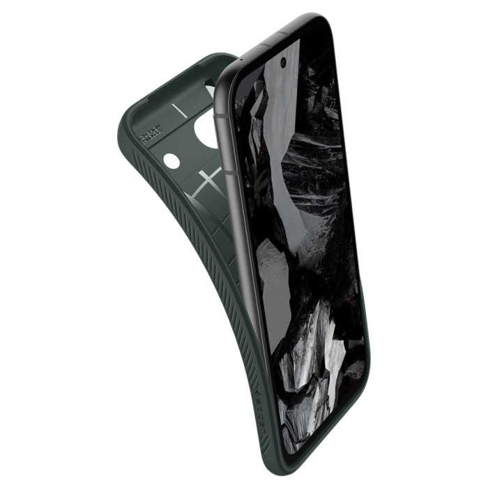 Чохол до мобільного телефона Spigen Liquid Air Google Pixel 8a Abyss Green (8809971221443)