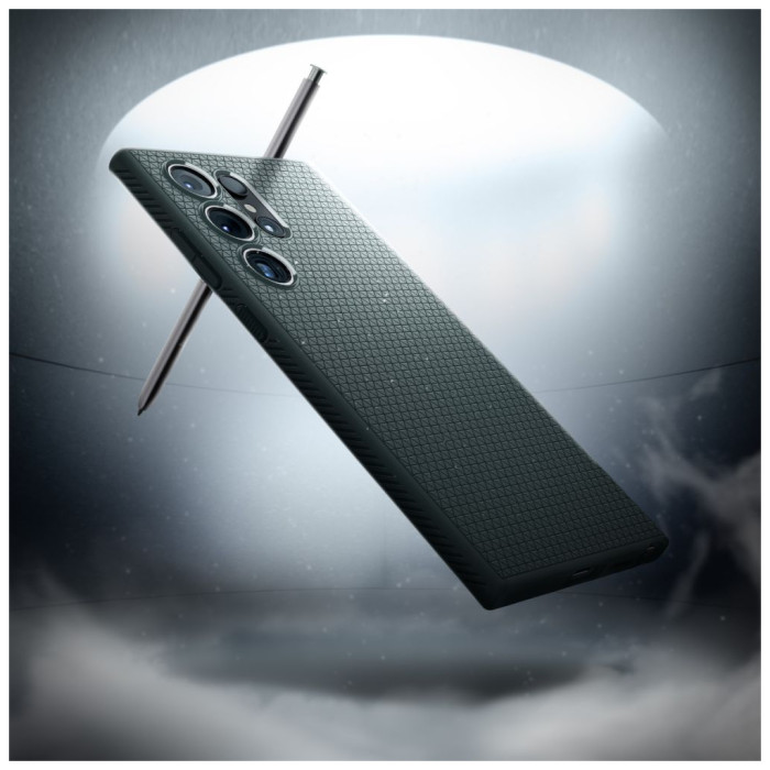 Чохол до мобільного телефона Spigen Liquid Air Samsung Galaxy S24 Ultra Abyss Green (8809971221733)