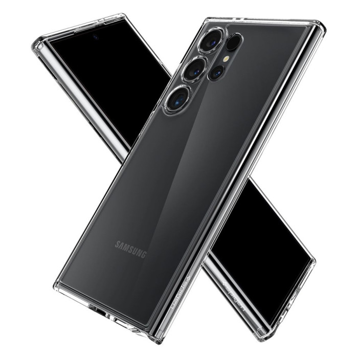 Чохол до мобільного телефона Spigen Ultra Hybrid Samsung Galaxy S24 Ultra Crystal Clear (8809971221771)