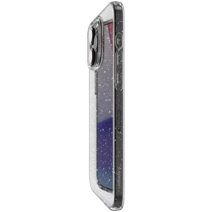 Чохол до мобільного телефона Spigen Apple iPhone 15 Pro Liquid Crystal Glitter Crystal Quartz (ACS06701)