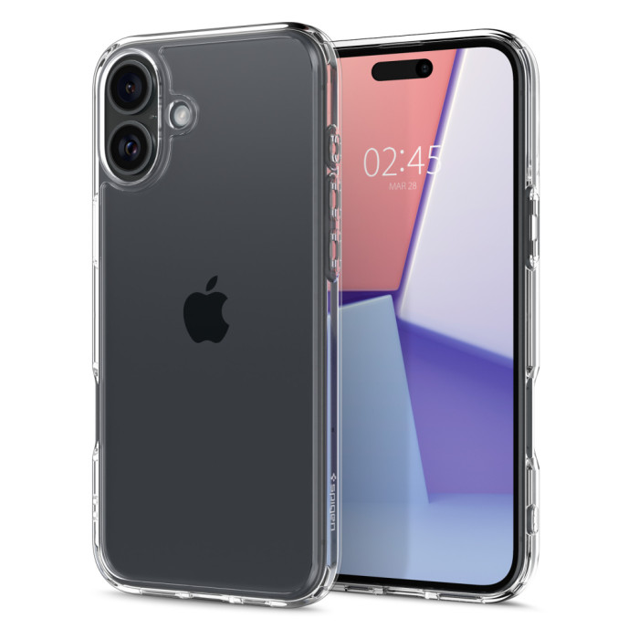 Чохол до мобільного телефона Spigen iPhone 16 Plus Ultra Hybrid Crystal Clear (ACS08069)