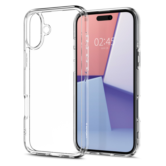Чохол до мобільного телефона Spigen iPhone 16 Plus Ultra Hybrid Crystal Clear (ACS08069)