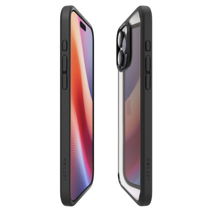 Чохол до мобільного телефона Spigen iPhone 16 Pro Ultra Hybrid Matte Black (ACS08125)