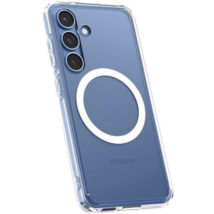 Чохол до мобільного телефона Spigen Samsung Galaxy S25+, Ultra Hybrid MagFit, Clear White (ACS08981)