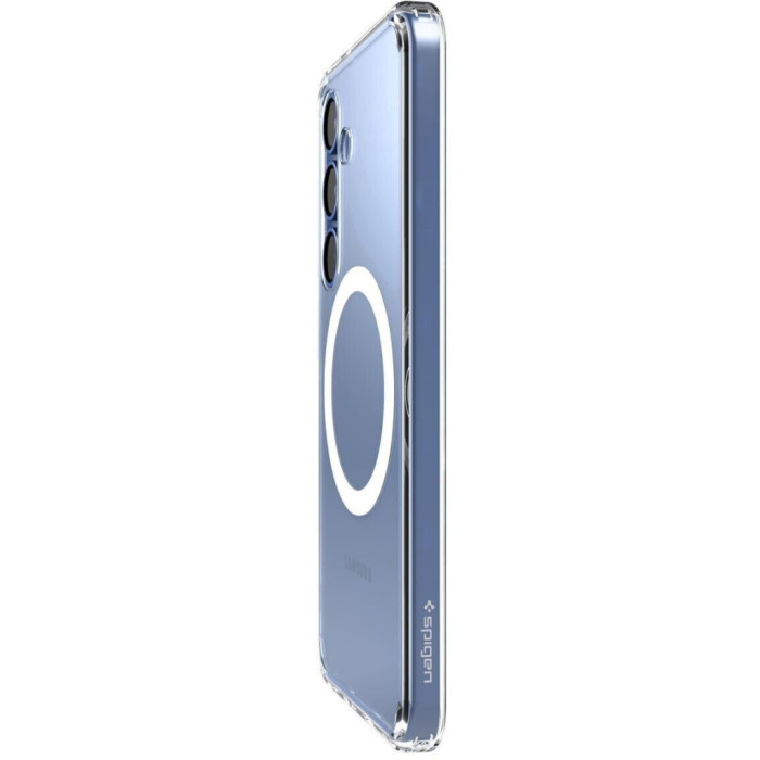 Чохол до мобільного телефона Spigen Samsung Galaxy S25+, Ultra Hybrid MagFit, Clear White (ACS08981)