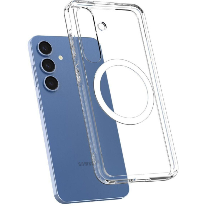 Чохол до мобільного телефона Spigen Samsung Galaxy S25+, Ultra Hybrid MagFit, Clear White (ACS08981)
