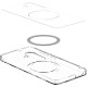 Чохол до мобільного телефона Spigen Samsung Galaxy S25+, Ultra Hybrid MagFit, Clear White (ACS08981)