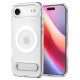 Чохол до мобільного телефона Spigen Ultra Hybrid S MagFit iPhone 17 Air Clear White (ACS09926)