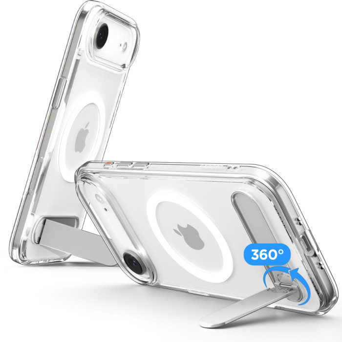 Чохол до мобільного телефона Spigen Ultra Hybrid S MagFit iPhone 17 Air Clear White (ACS09926)