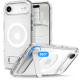 Чохол до мобільного телефона Spigen Ultra Hybrid S MagFit iPhone 17 Air Clear White (ACS09926)