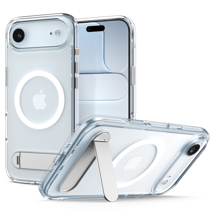 Чохол до мобільного телефона Spigen Ultra Hybrid S MagFit iPhone 17 Air Clear White (ACS09926)