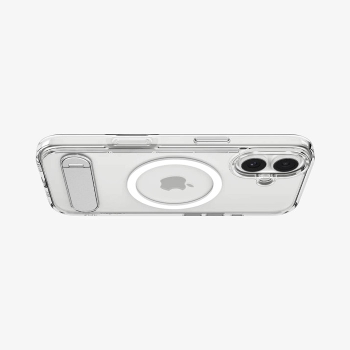 Чохол до мобільного телефона Spigen Ultra Hybrid S MagFit iPhone 17 Clear White (ACS09981)