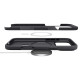 Чохол до мобільного телефона Spigen Silicone Fit MagFit iPhone 17 Pro Black (ACS10335)