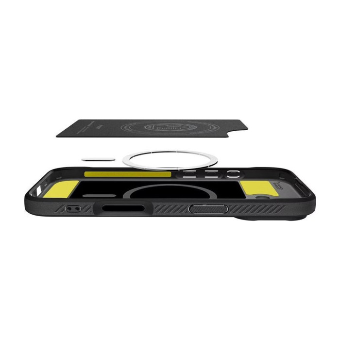 Чохол до мобільного телефона Spigen Rugged Armor MagFit iPhone 17 Matte Black (ACS10367)