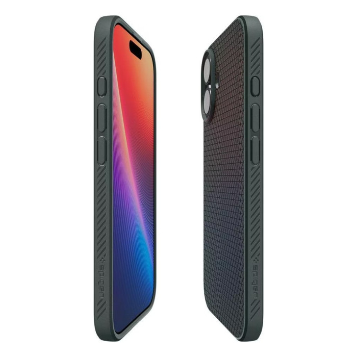 Чохол до мобільного телефона Spigen Liquid Air iPhone 17 Abyss Green (ACS10371)