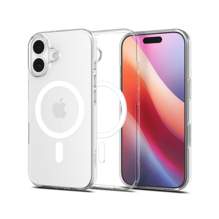 Чохол до мобільного телефона Spigen Liquid Crystal MagFit iPhone 17 Clear White (ACS10397)
