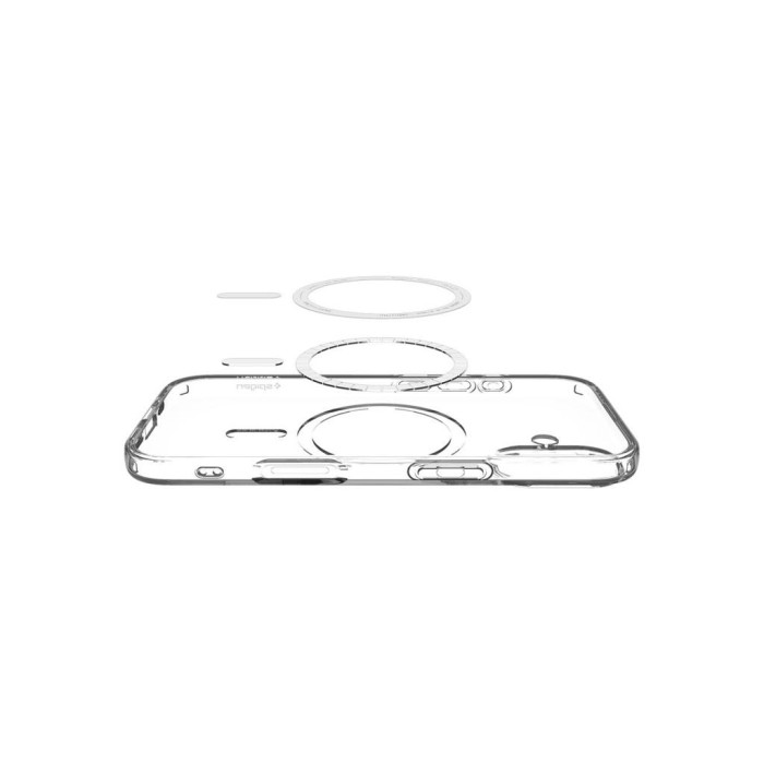 Чохол до мобільного телефона Spigen Liquid Crystal MagFit iPhone 17 Clear White (ACS10397)