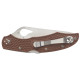 Ніж Spyderco Byrd Cara Cara 2 Serrator Brown (BY03PSBN2)