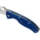 Ніж Spyderco Tenacious S35VN напівсеррейтор Blue (C122PSBL)