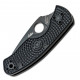 Ніж Spyderco Persistence FRN Black Blade напівсеррейтор (C136PSBBK)