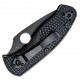 Ніж Spyderco Persistence FRN Black Blade напівсеррейтор (C136PSBBK)