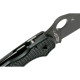 Ніж Spyderco Para 3 Black Blade FRN (C223PBBK)