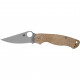 Ніж Spyderco Para Military 2 Brown Micarta CPM Cru-Wear (C81MPCW2)